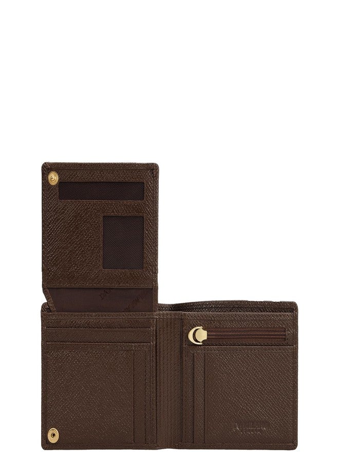 Da Milano Leather RFID Wallet for Men with Multicard Slot - Brown (0659OL) - Image 4